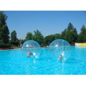 Walk On Water Ball zum Laufen auf dem Wasser, 2 m, CE-geprüft, aufblasbar, mit TIZIP-Reißverschluss