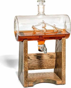 Buddelschiff – Whiskey Dekanter
