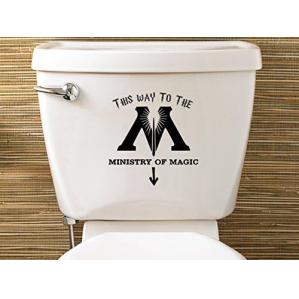 Harry Potter WC-Sticker