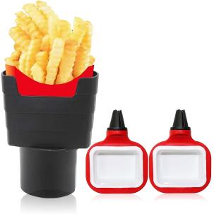 Pommes-Frites Halter für das Auto