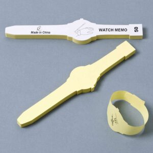 Sticky Notes als Armbanduhr