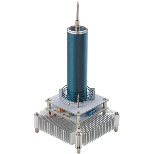 Tesla-Spule mit Lautsprecher