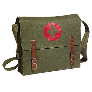 Vintage Rot-Kreuz Schulter Tasche