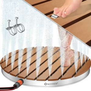 umgedrehte Dusche für den Garten