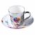 Spiegeltasse mit Reflexion der Untertasse