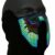 Soundaktivierte Equalizer LED Maske