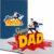 „Super Dad“ – Pop-Up Karte